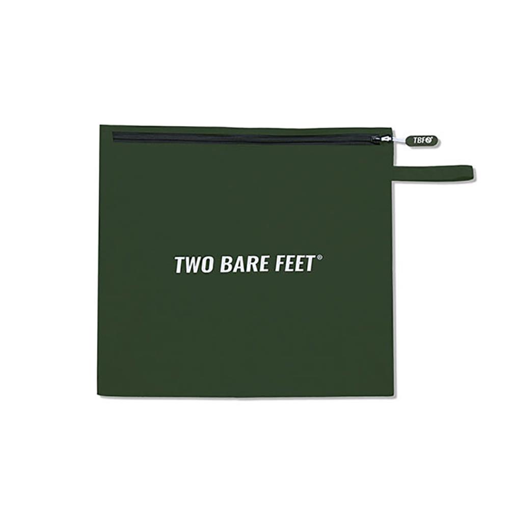 Two Bare Feet Kids Weatherproof Packable Changing Robe & Travel Bag - Forest Green / Black Extra Image 3